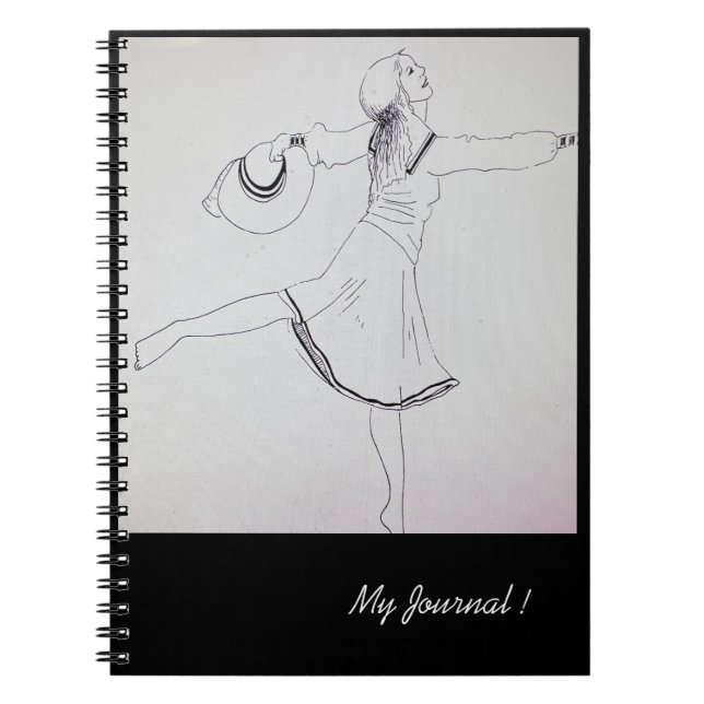 Caderno Espiral Diário de Bassie (Frente)