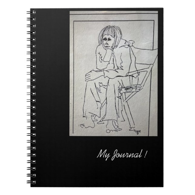 Caderno Espiral Diário de Bassie (Frente)