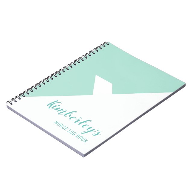 Caderno Espiral Diário de bordo personalizado (Left Side)