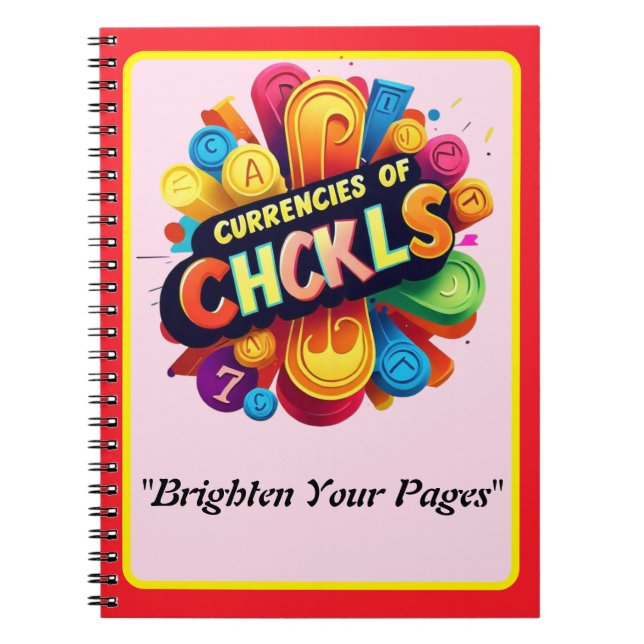 Caderno Espiral "Diário de Chuckles" (Frente)