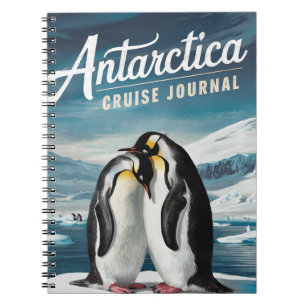 Caderno Espiral Diário de Cruzeiro na Antártica