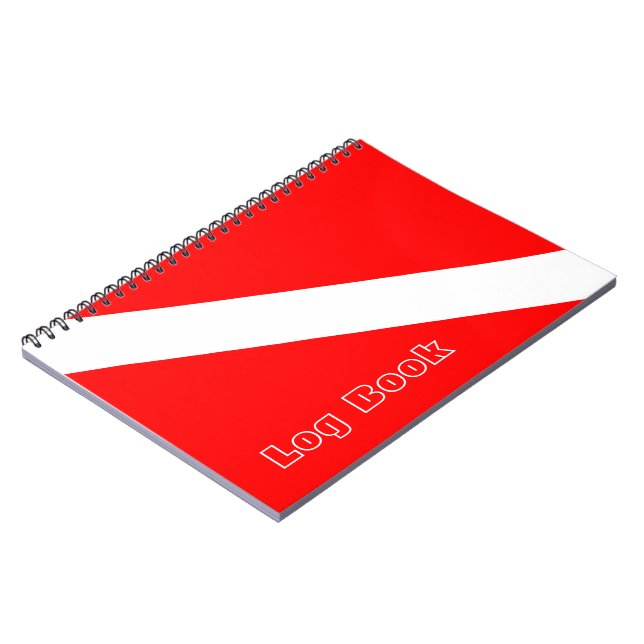 Caderno Espiral Diário de Difusão Scuba (Left Side)