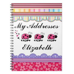 Caderno Espiral Diário de endereço - SRF