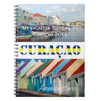 Caderno Espiral Diário de Férias Curacao