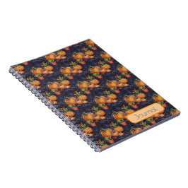 Caderno Espiral Diário de Fotografia de Queda de Quirky Personaliz