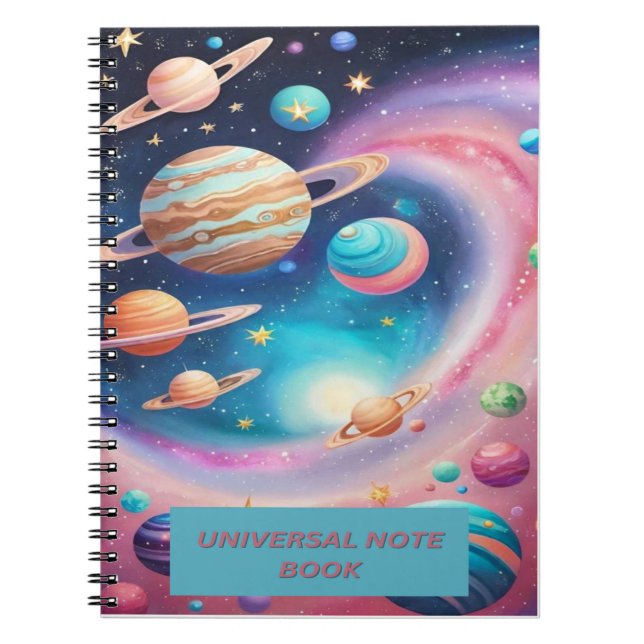 Caderno Espiral Diário de fotos personalizado (Frente)