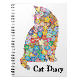 Caderno Espiral Diário de gatos