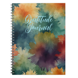 Caderno Espiral Diário de Gratidão com Design Elegante