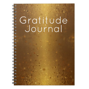 Caderno Espiral Diário de Gratidão com Design Elegante