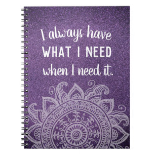 Caderno Espiral Diário de Gratidão Motivacional de Cotação Ins