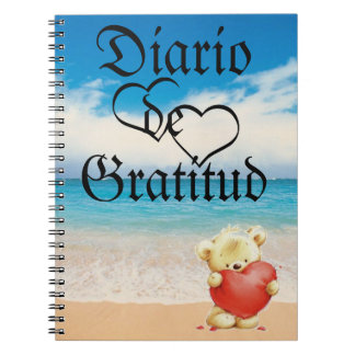 Caderno Espiral Diario de Gratitud Agenda