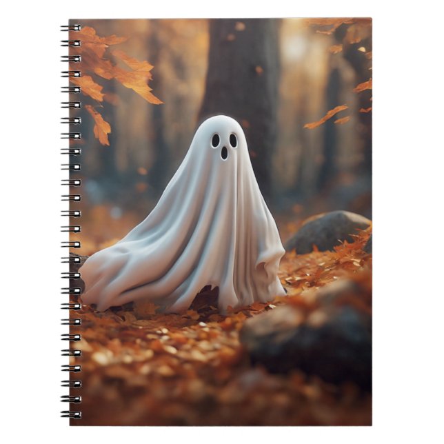 Caderno Espiral Diário de Halloween (Frente)