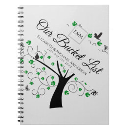Caderno Espiral Diário de Lembranças da Lista de Prioridades do Or