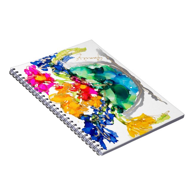 Caderno Espiral Diário de Lovitude a Receber Graça (Lado Direito)