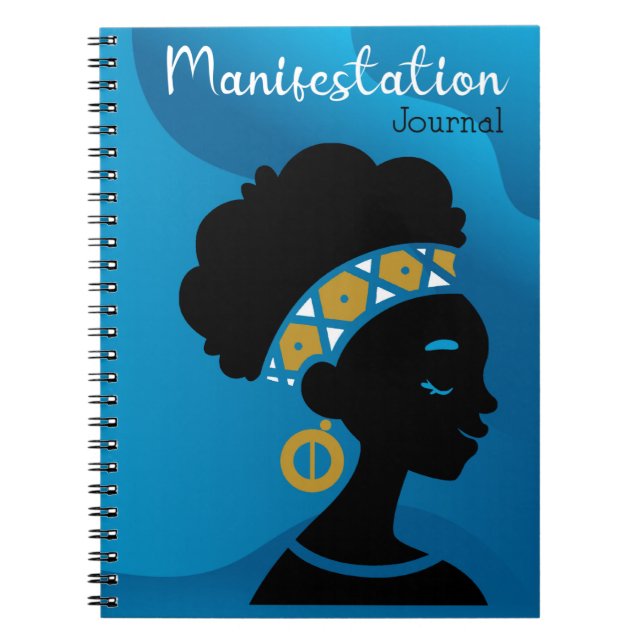 Caderno Espiral Diário de Manifestação para Mulheres Negras (Frente)