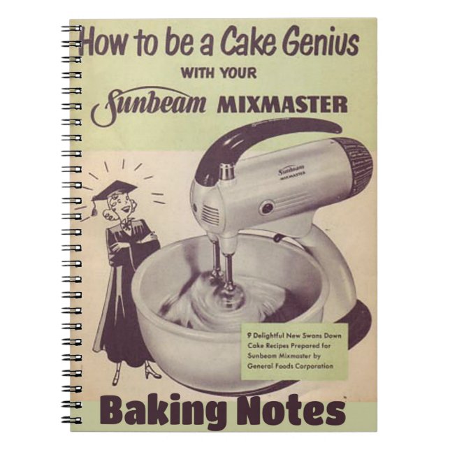 Caderno Espiral Diário de notas do cozimento (Frente)