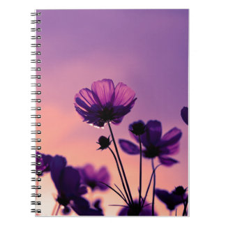 CADERNO ESPIRAL DIÁRIO DE NOTEBOOK FLORAL PARA JARDIM FLORAL PARA 