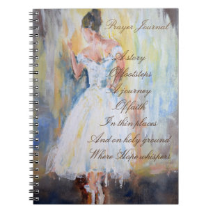 Caderno Espiral Diário De Oração Com Dançarino