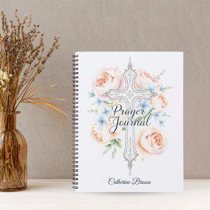 Caderno Espiral Diário de Oração Cruzada Católica Floral