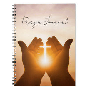 Caderno Espiral Diário de Oração das Mãos