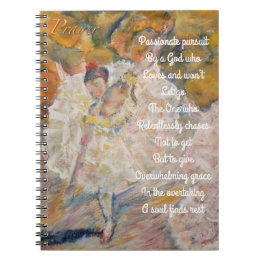 Caderno Espiral Diário de oração de Ballerina