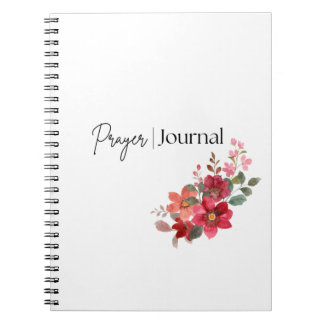 Caderno Espiral Diário de oração | Flor