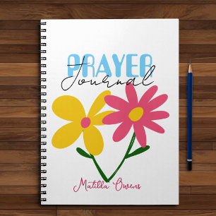 Caderno Espiral Diário de Oração Personalizado