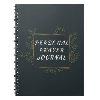 Caderno Espiral Diário de oração pessoal