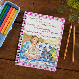 Caderno Espiral Diário De Oração Seja O Que For