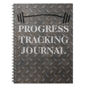 Caderno Espiral DIÁRIO DE RASTREAMENTO DO PROGRESSO DA malhação