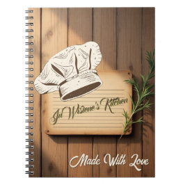 Caderno Espiral Diário de Receitas para Novas Tradições | Receita 