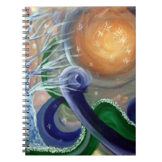 Caderno Espiral Diário de Solstic do inverno