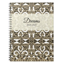 Caderno Espiral Diário de Sonho Dourado