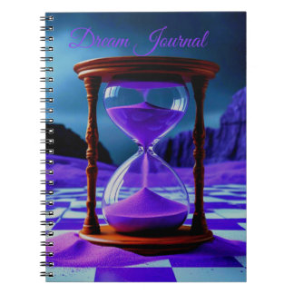 Caderno Espiral Diário de Sonhos Ampulheta