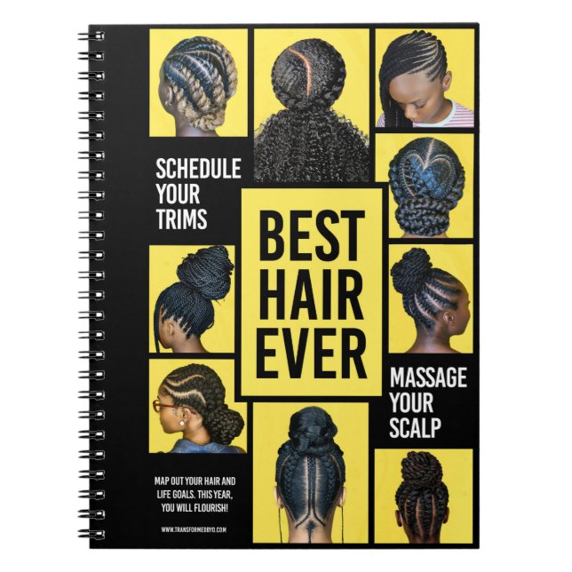 Caderno Espiral Diário de sucesso e notebook (Frente)