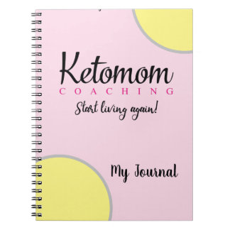 Caderno Espiral Diário de Treinamento do Ketomom
