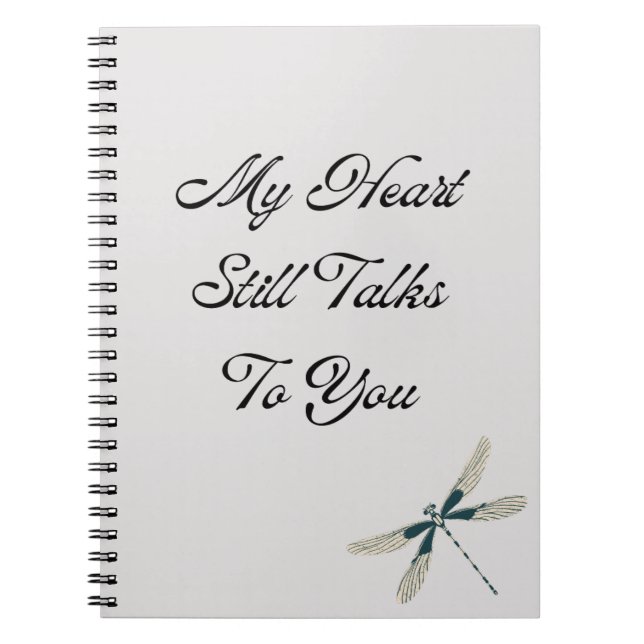 Caderno Espiral Diário De Tristeza Para Aqueles Que Lidam Com Perd (Frente)