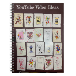 Caderno Espiral Diário de Vazio Personalizado para Escritores e Cr