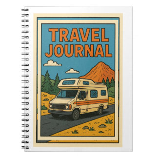 Caderno Espiral Diário de Viagem: Uma Tela em Branco para suas Ave