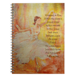 Caderno Espiral Diário diário de orações |Graça Extravagante|