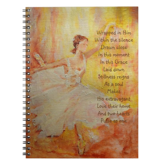 Caderno Espiral Diário diário de orações |Graça Extravagante| (Frente)