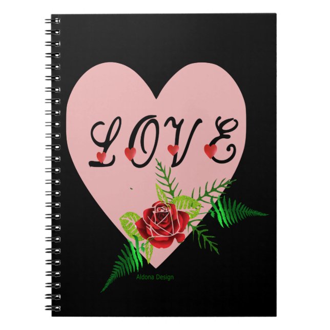 Caderno Espiral Diário do Amor (Frente)