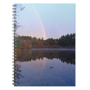Caderno Espiral Diário do arco-íris