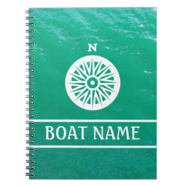 Caderno Espiral Diário do Capitão - Compass