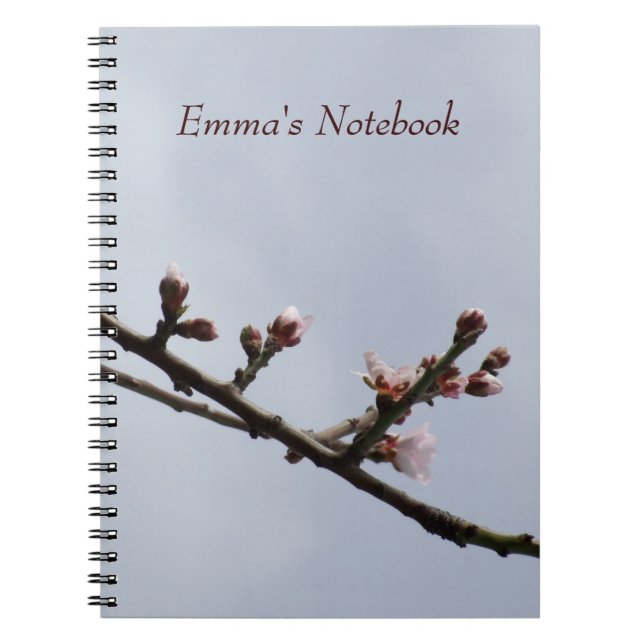 Caderno Espiral Diário do Flor (Frente)