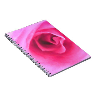Caderno Espiral Diário do rosa do rosa