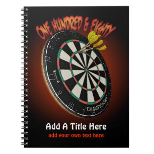 Caderno Espiral Diário dos dardos