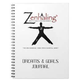 Caderno Espiral Diário dos sonhos & dos objetivos de Zenhaling