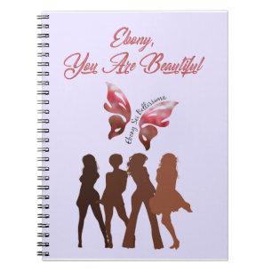 Caderno Espiral Diário Ebony Inspirational