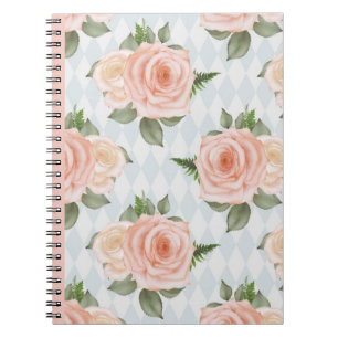 Caderno Espiral Diário Floral para Amantes da Natureza